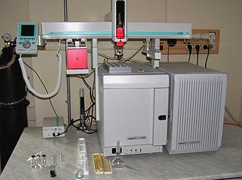 Установка на основе прибора Varian Saturn